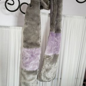 Topshop Faux fur muffler, Scarve